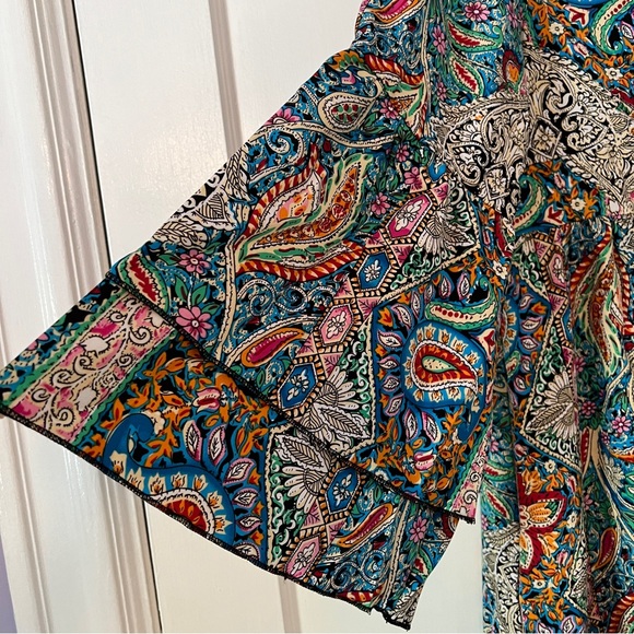 Paisley Print Boho Dress - Picture 6 of 12